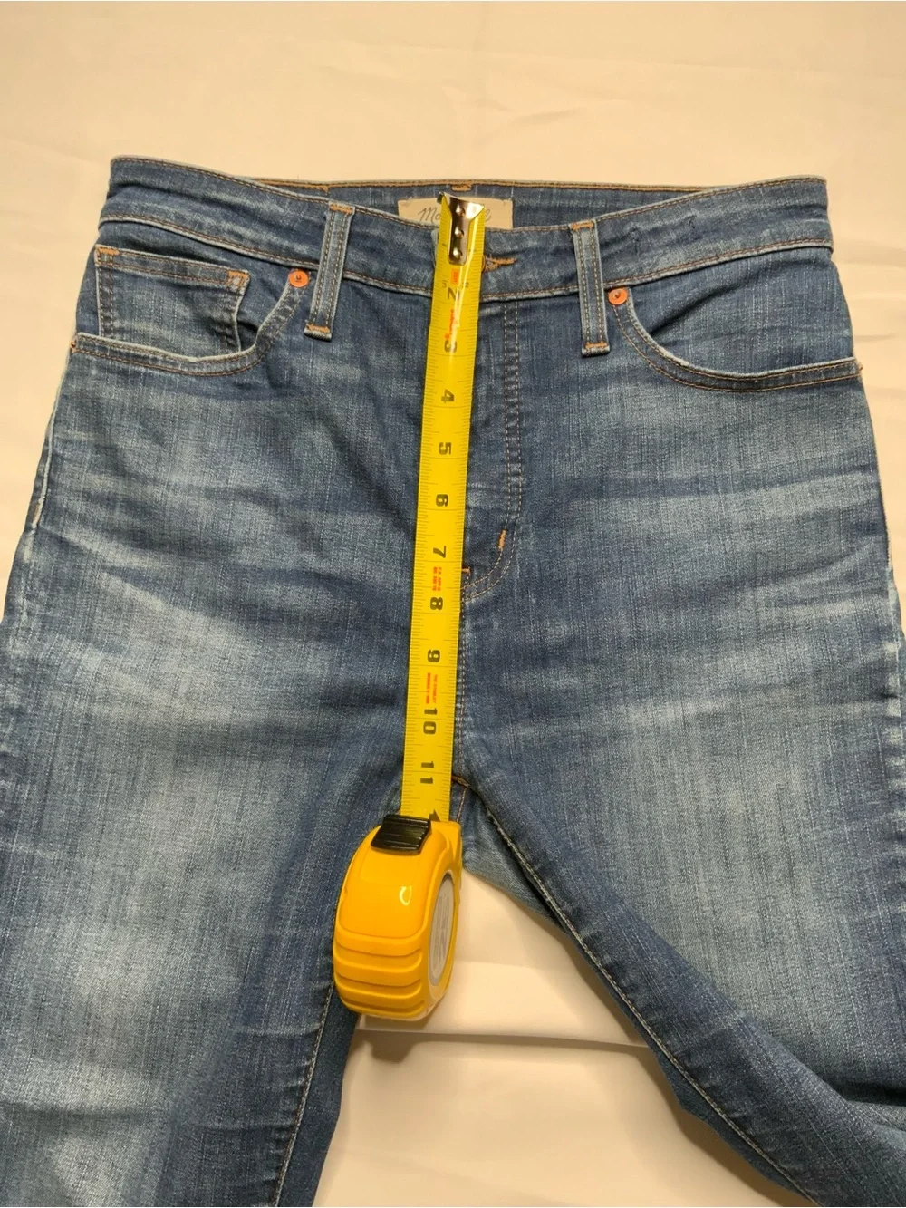 Madewell Jeans Lot of 2 Size 29 Petite High Rise Skinny Curvy Distressed Denim